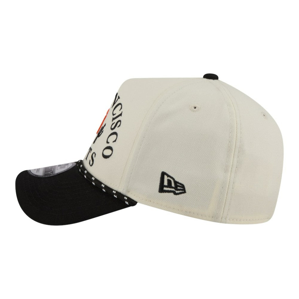San Francisco Giants 2026 Spring Training Fan Pack Rope A-Frame 9FORTY Adjustable Hat - Cream | New Era