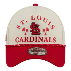 St. Louis Cardinals 2026 Spring Training Fan Pack Rope A-Frame 9FORTY Adjustable Hat - Cream | New Era