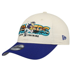 Texas Rangers Youth 2026 Spring Training Fan Pack Batter 9TWENTY Adjustable Hat - Stone/Royal | New Era