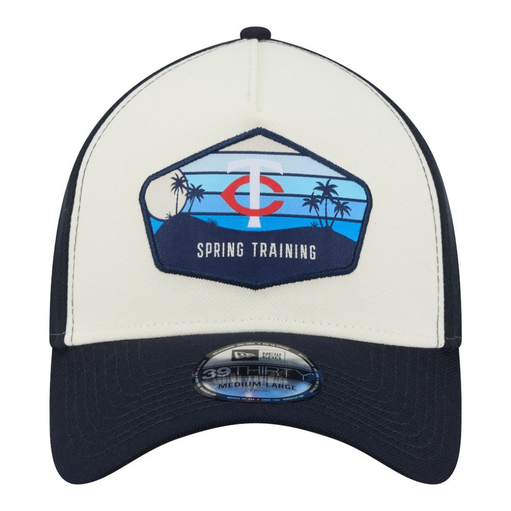 Minnesota Twins 2026 Spring Training Fan Pack Gradient 39THIRTY Flex Hat - Stone | New Era