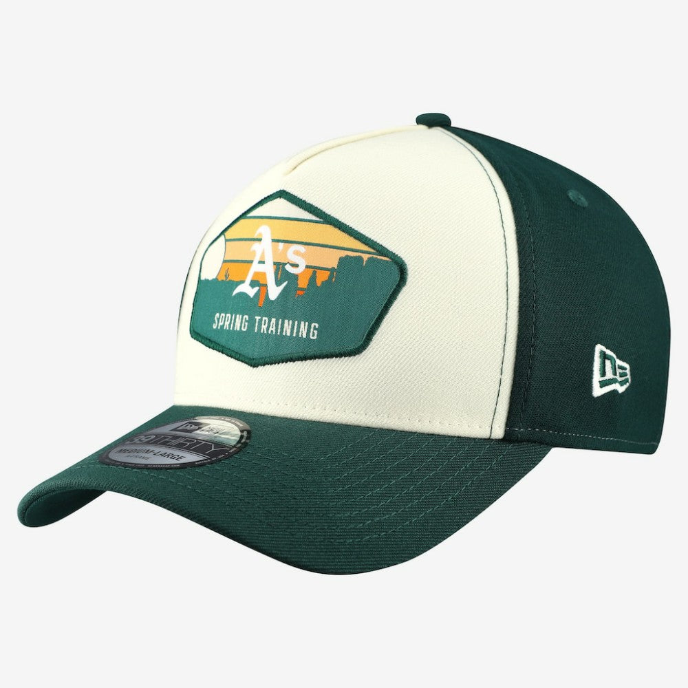Athletics 2026 Spring Training Fan Pack Gradient 39THIRTY Flex Hat - Stone | New Era