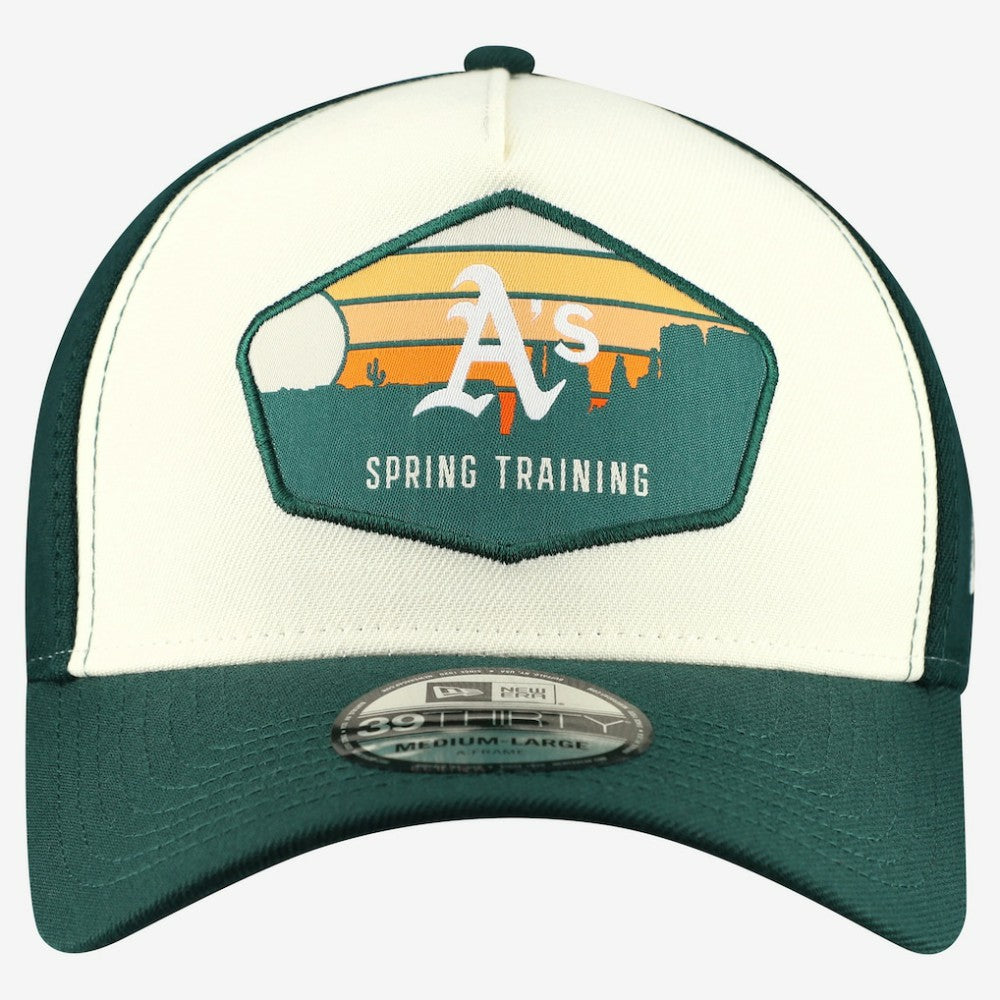 Athletics 2026 Spring Training Fan Pack Gradient 39THIRTY Flex Hat - Stone | New Era