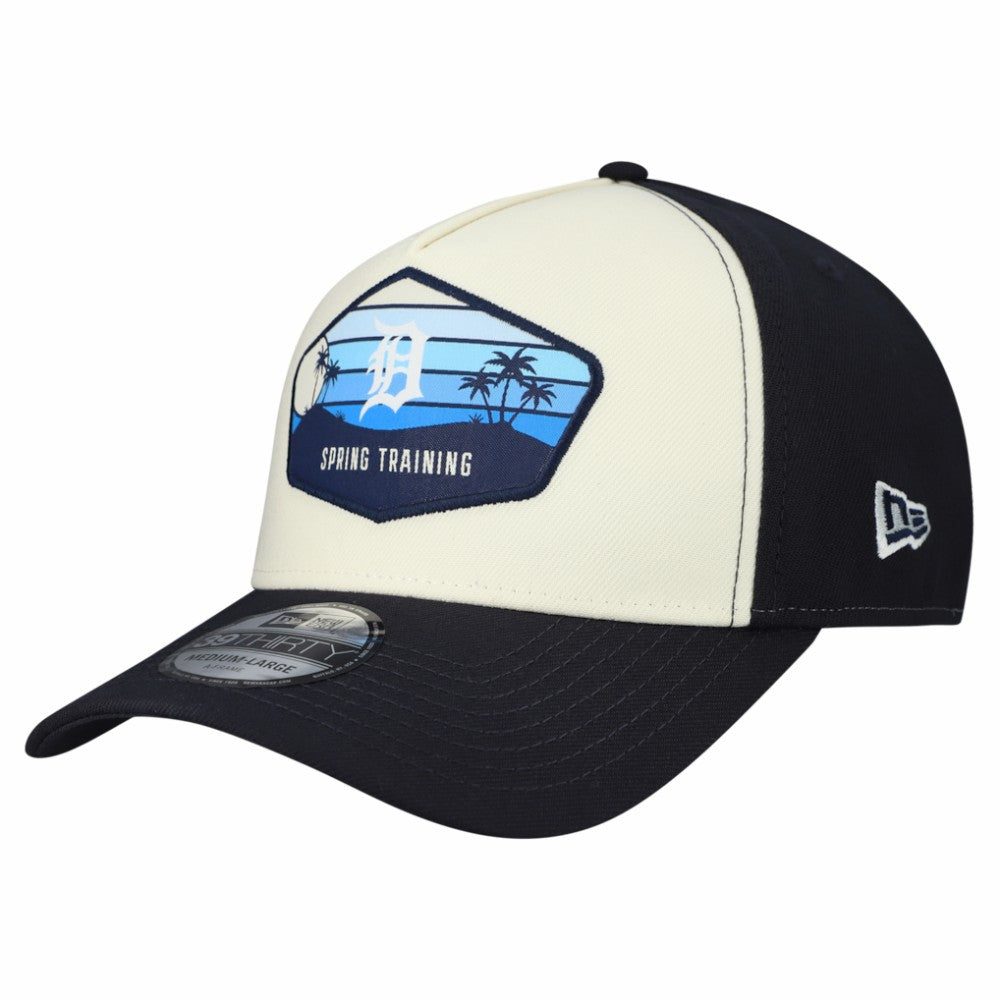 Detroit Tigers 2026 Spring Training Fan Pack Gradient 39THIRTY Flex Hat - Stone | New Era