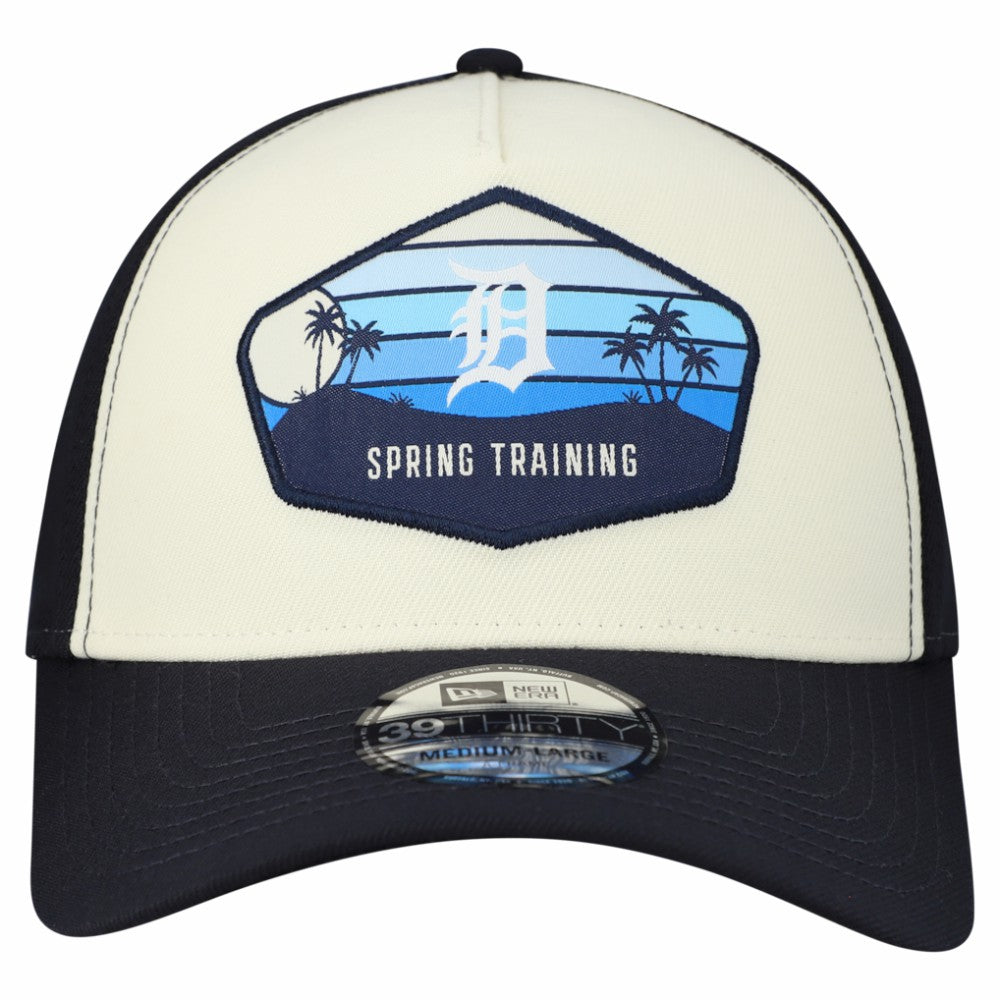 Detroit Tigers 2026 Spring Training Fan Pack Gradient 39THIRTY Flex Hat - Stone | New Era