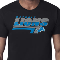 NFL Detroit Lions Starter Logo Push Graphic T-Shirt