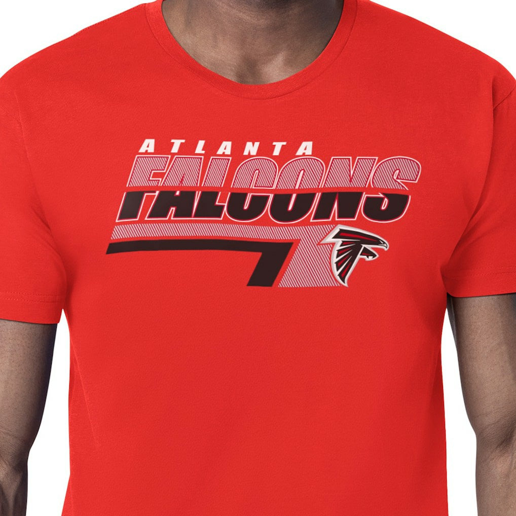 NFL Atlanta Falcons Starter Logo Push Graphic T-Shirt