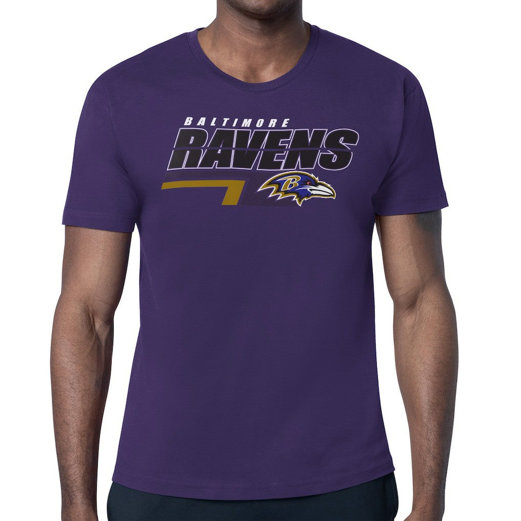 NFL Baltimore Ravens Starter Logo Push Graphic T-Shirt