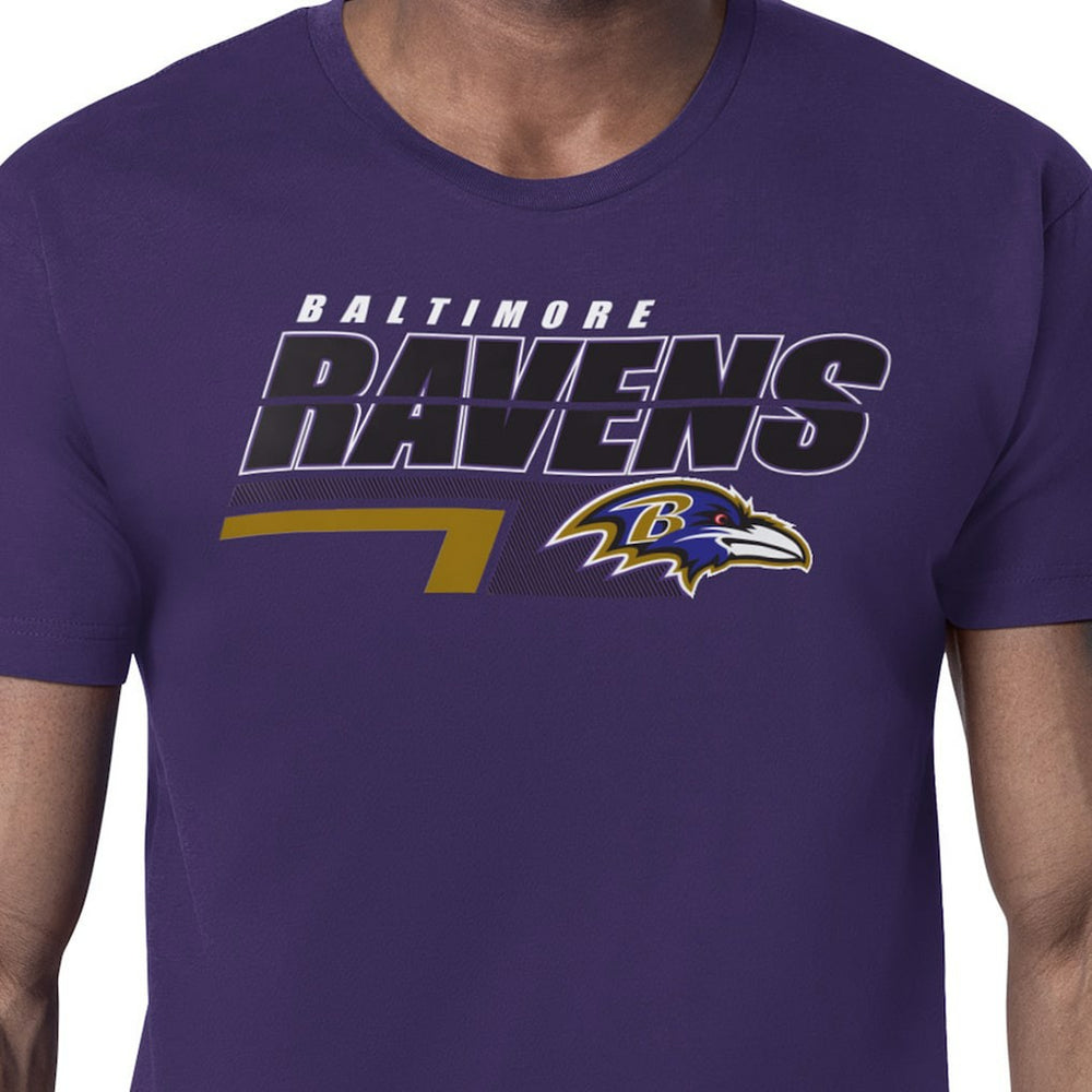 NFL Baltimore Ravens Starter Logo Push Graphic T-Shirt
