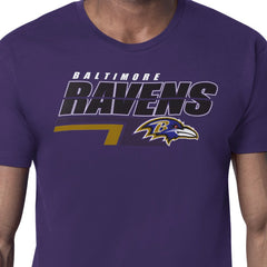 NFL Baltimore Ravens Starter Logo Push Graphic T-Shirt