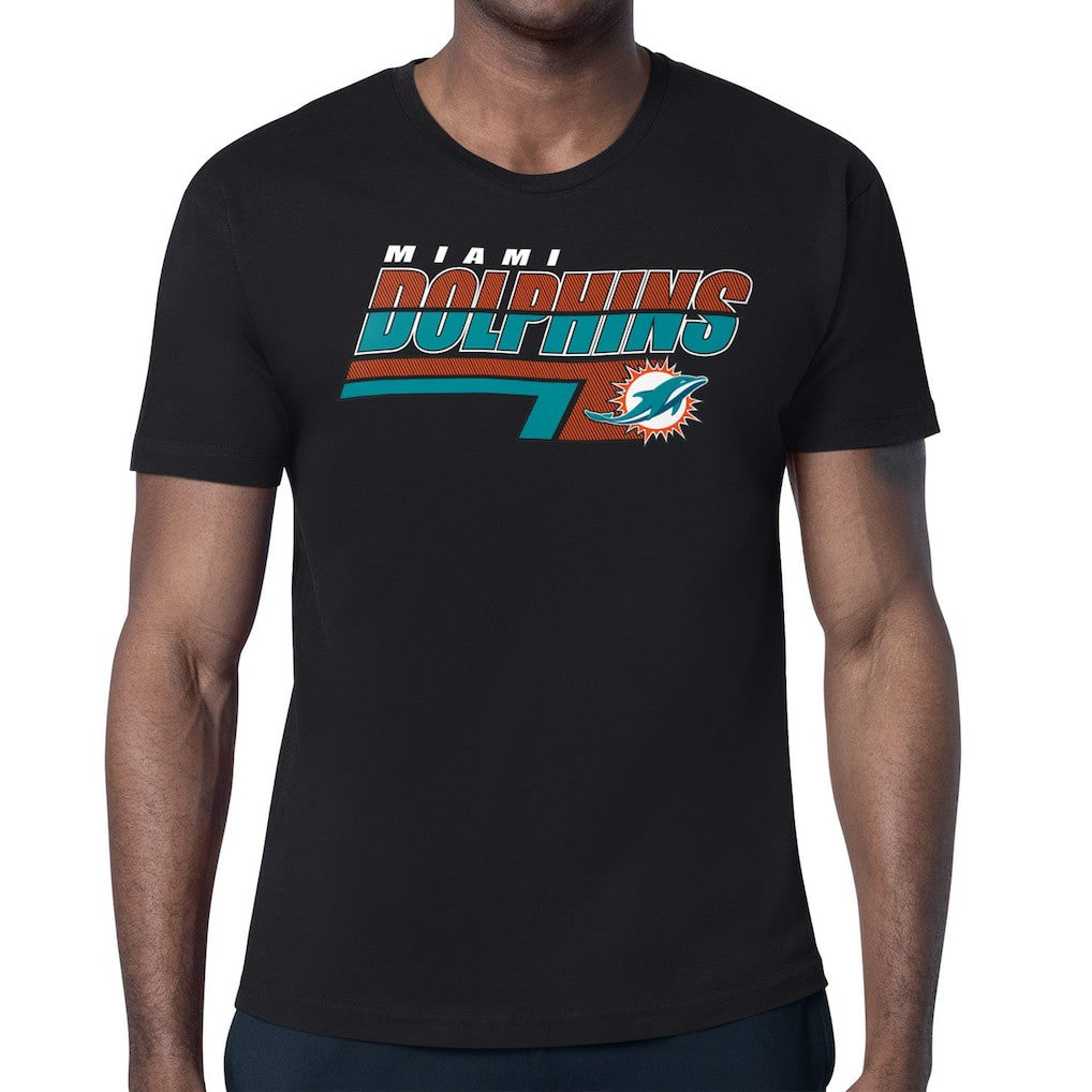 NFL Miami Dolphins Starter Logo Push Graphic T-Shirt