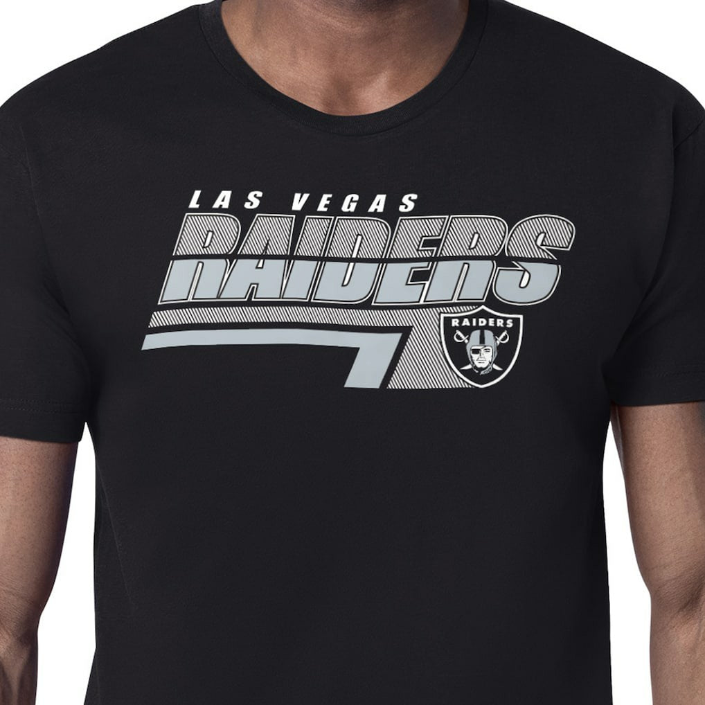 NFL Las Vegas Raiders Starter Logo Push Graphic T-Shirt