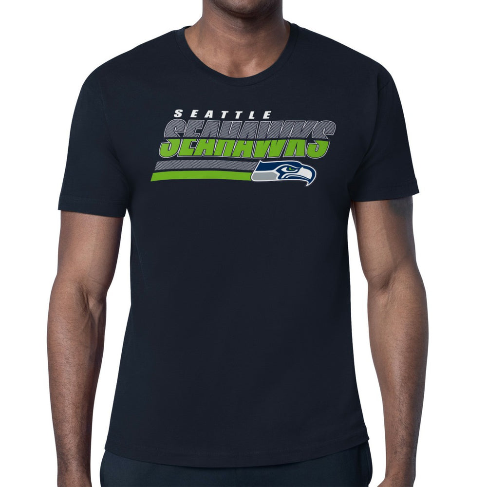 NFL Seattle Seahawks Starter Logo Push Graphic T-Shirt