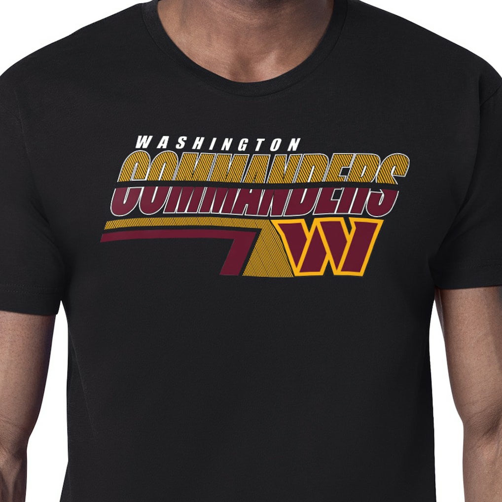 NFL Washington Commanders Starter Logo Push Graphic T-Shirt