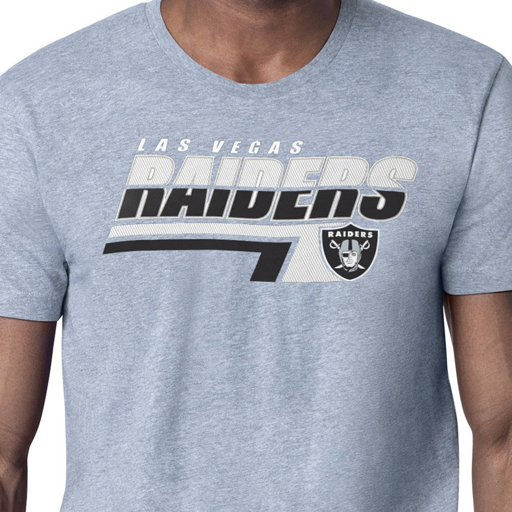 NFL Las Vegas Raiders Starter Logo Push Graphic T-Shirt