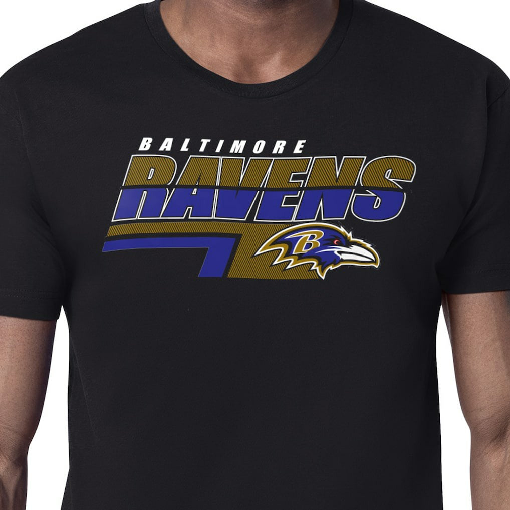 NFL Baltimore Ravens Starter Logo Push Graphic T-Shirt