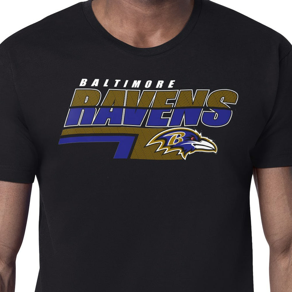 NFL Baltimore Ravens Starter Logo Push Graphic T-Shirt