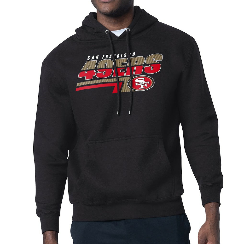 NFL San Francisco 49ers Starter Logo Push Graphic Hoodie