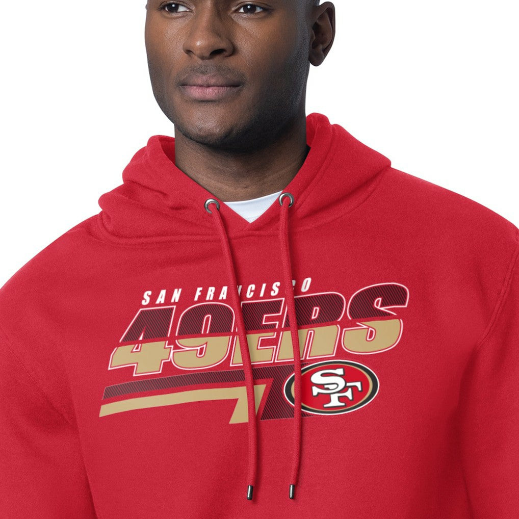 NFL San Francisco 49ers Starter Logo Push Graphic Hoodie