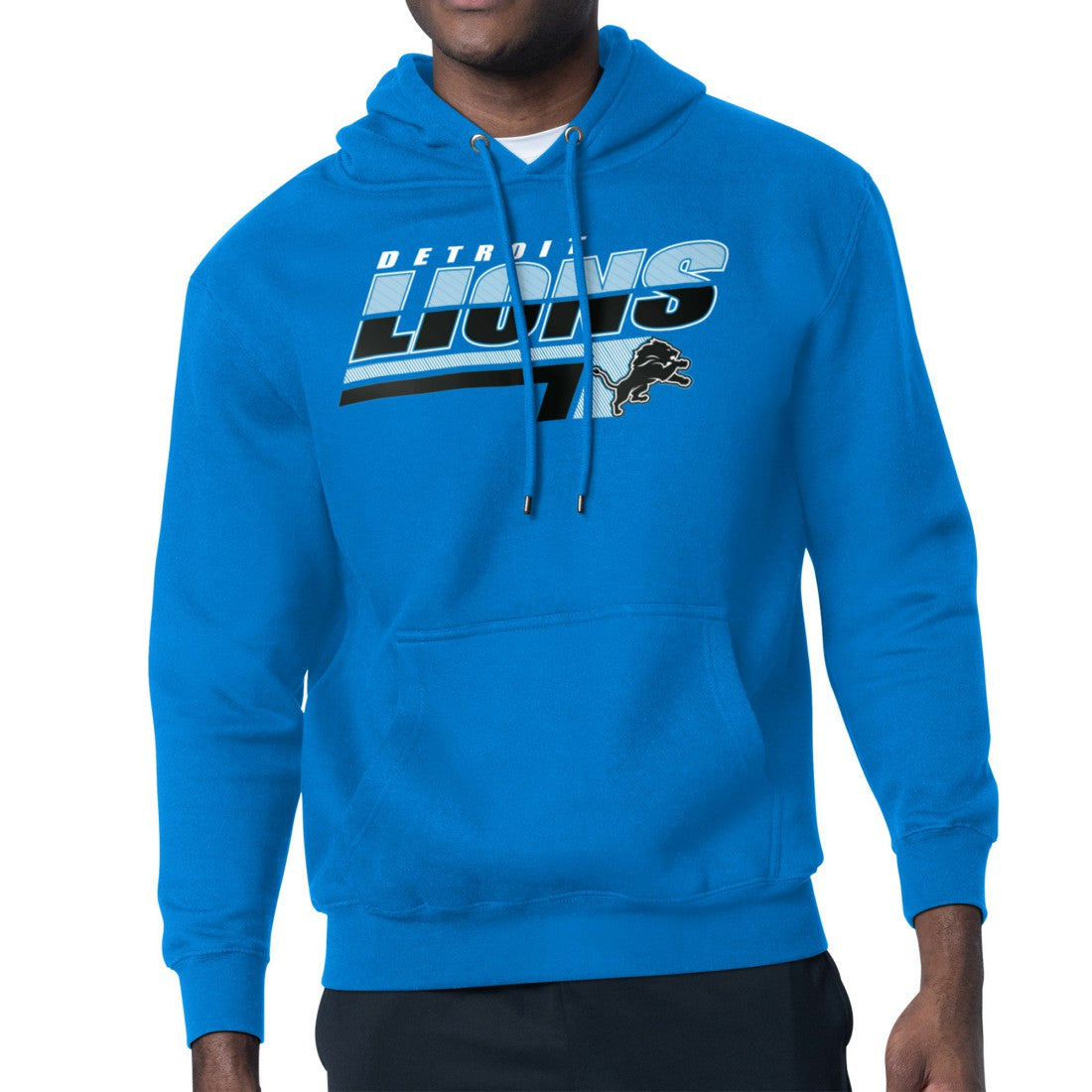 NFL Detroit Lions Starter Logo Push Graphic Hoodie