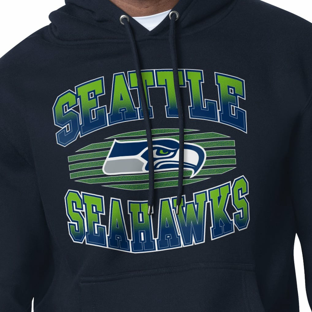 NFL Seattle Seahawks Starter Team Grit Graphic Hoodie