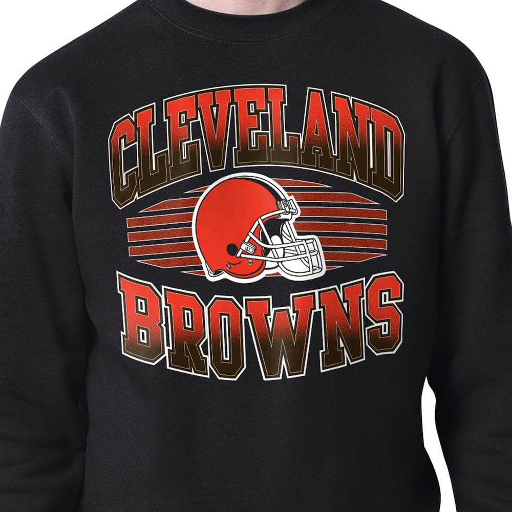 NFL Cleveland Browns Starter Team Grit Graphic Fleece Pullover Sweatshirt