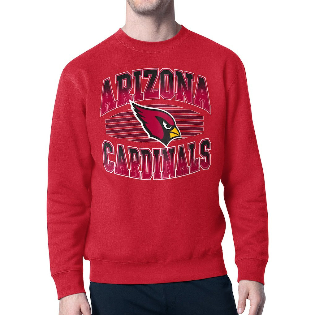 NFL Arizona Cardinals Starter Team Grit Graphic Fleece Pullover Sweatshirt
