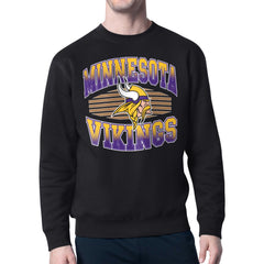 NFL Minnesota Vikings Starter Team Grit Graphic Fleece Pullover Sweatshirt