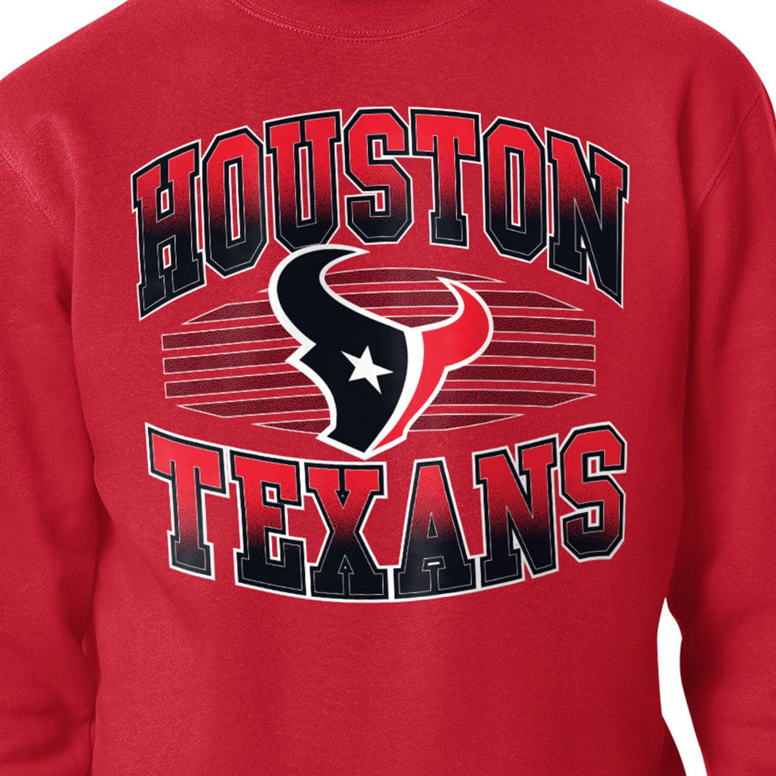 NFL Houston Texans Starter Team Grit Graphic Fleece Pullover Sweatshirt