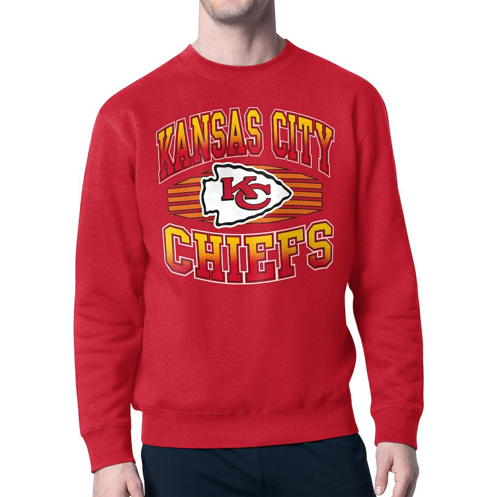 NFL Kansas City Chiefs Starter Team Grit Graphic Fleece Pullover Sweatshirt