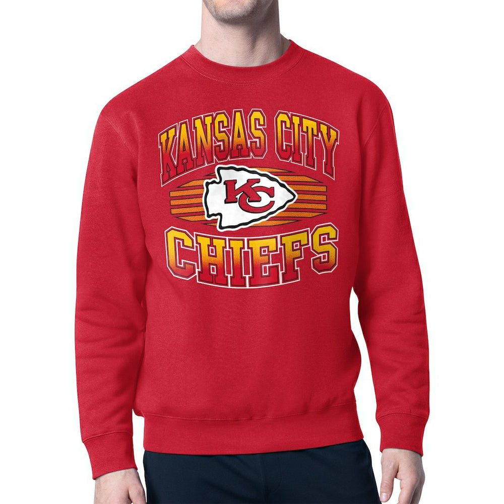 NFL Kansas City Chiefs Starter Team Grit Graphic Fleece Pullover Sweatshirt