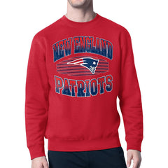 NFL New England Patriots Starter Team Grit Graphic Fleece Pullover Sweatshirt