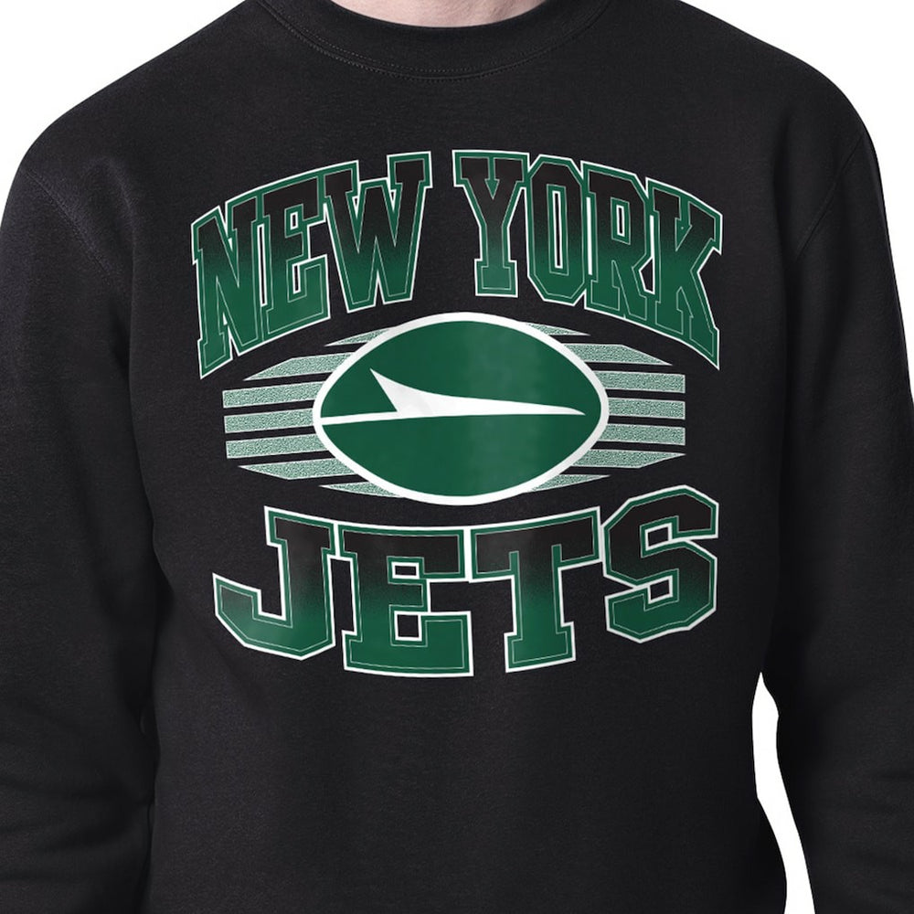 NFL New York Jets Starter Team Grit Graphic Fleece Pullover Sweatshirt