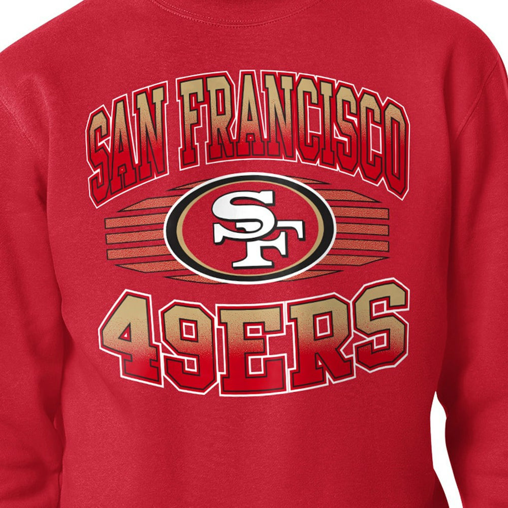 NFL San Francisco 49ers Starter Team Grit Graphic Fleece Pullover Sweatshirt