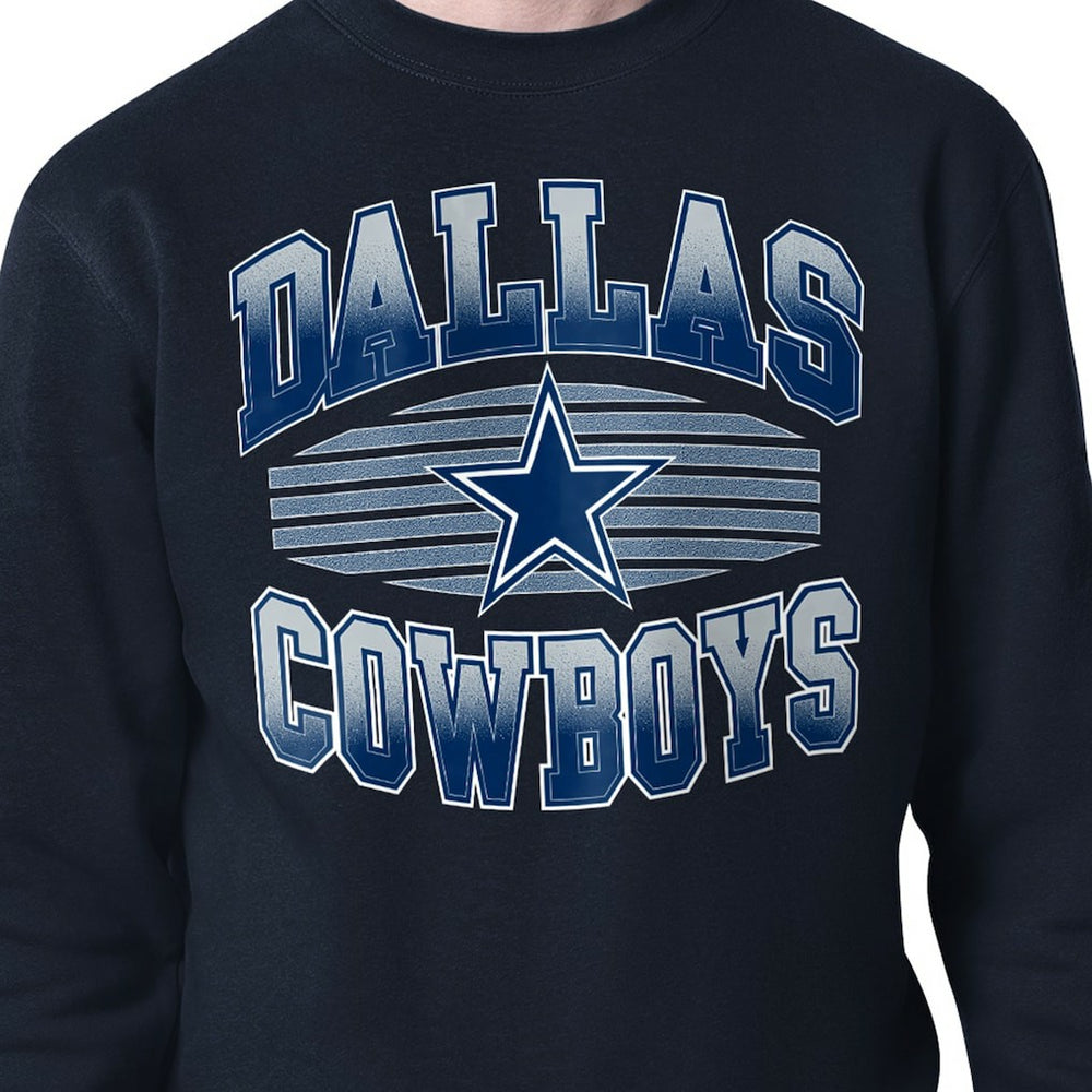 NFL Dallas Cowboys Starter Team Grit Graphic Fleece Pullover Sweatshirt