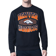 NFL Denver Broncos Starter Team Grit Graphic Fleece Pullover Sweatshirt