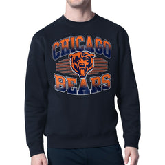 NFL Chicago Bears Starter Team Grit Graphic Fleece Pullover Sweatshirt