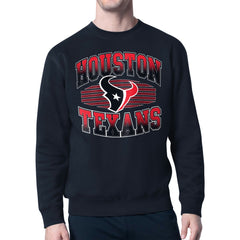 NFL Houston Texans Starter Team Grit Graphic Fleece Pullover Sweatshirt