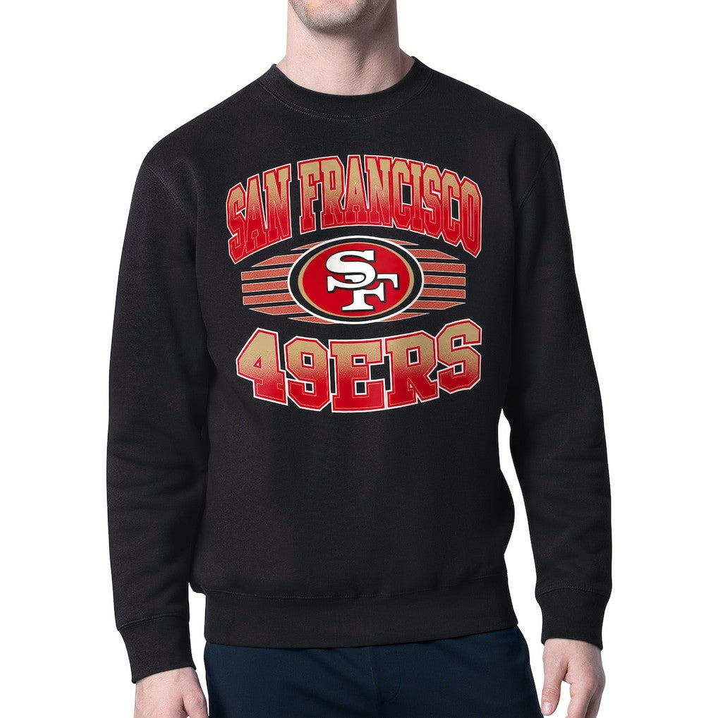 NFL San Francisco 49ers Starter Team Grit Graphic Fleece Pullover Sweatshirt
