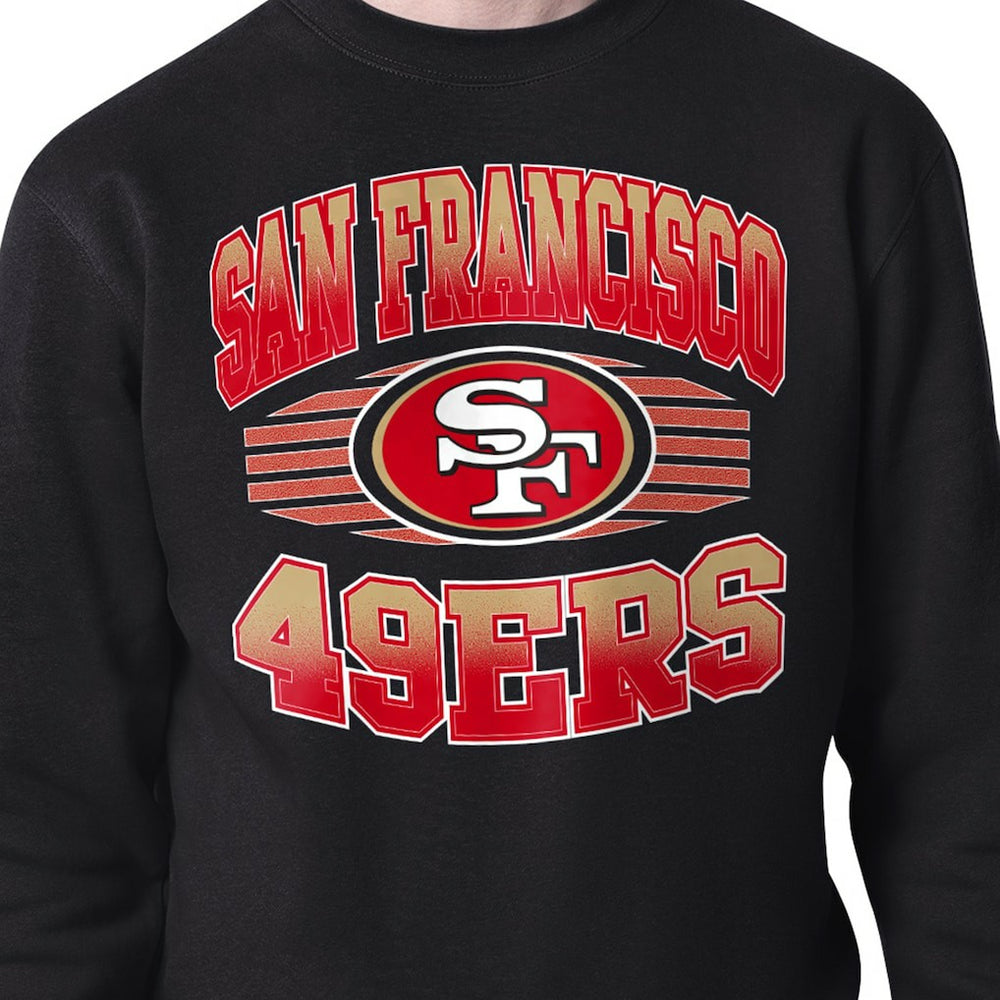 NFL San Francisco 49ers Starter Team Grit Graphic Fleece Pullover Sweatshirt
