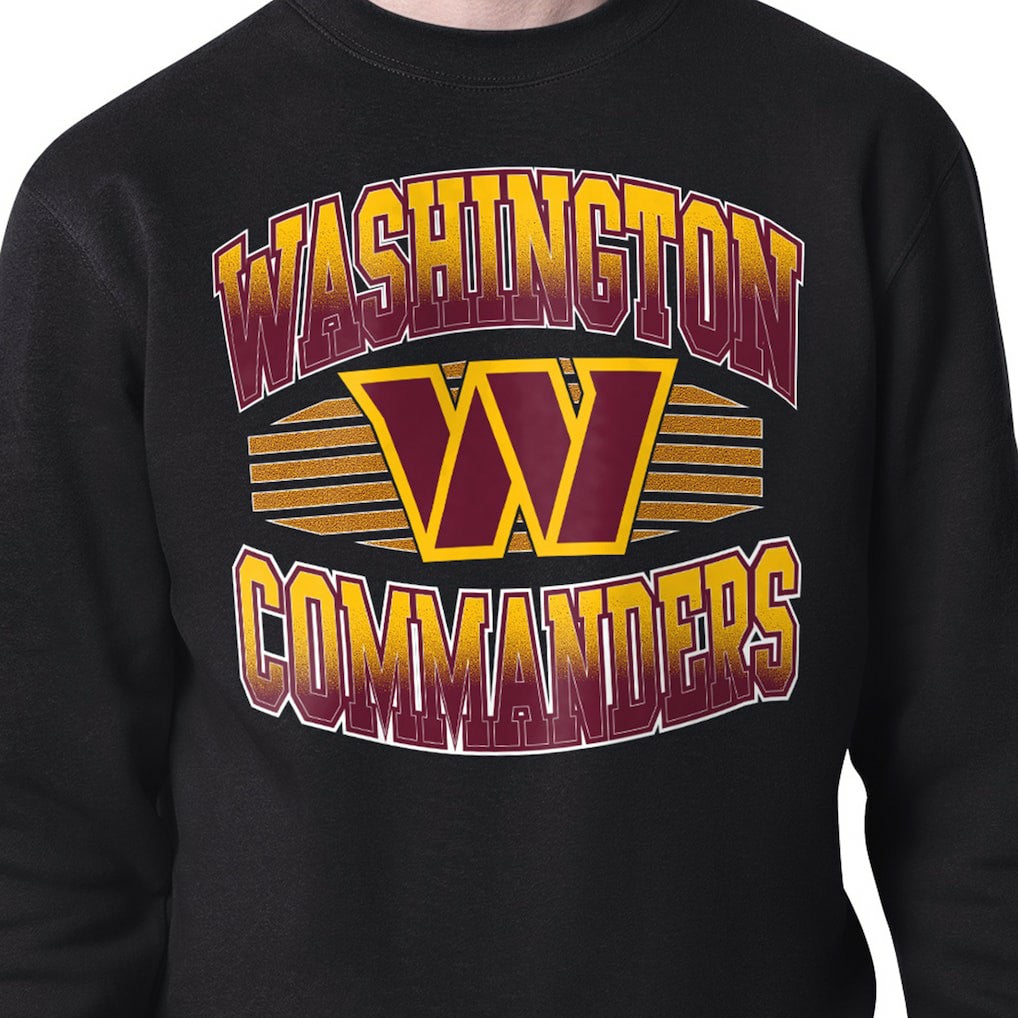 NFL Washington Commanders Starter Team Grit Graphic Fleece Pullover Sweatshirt