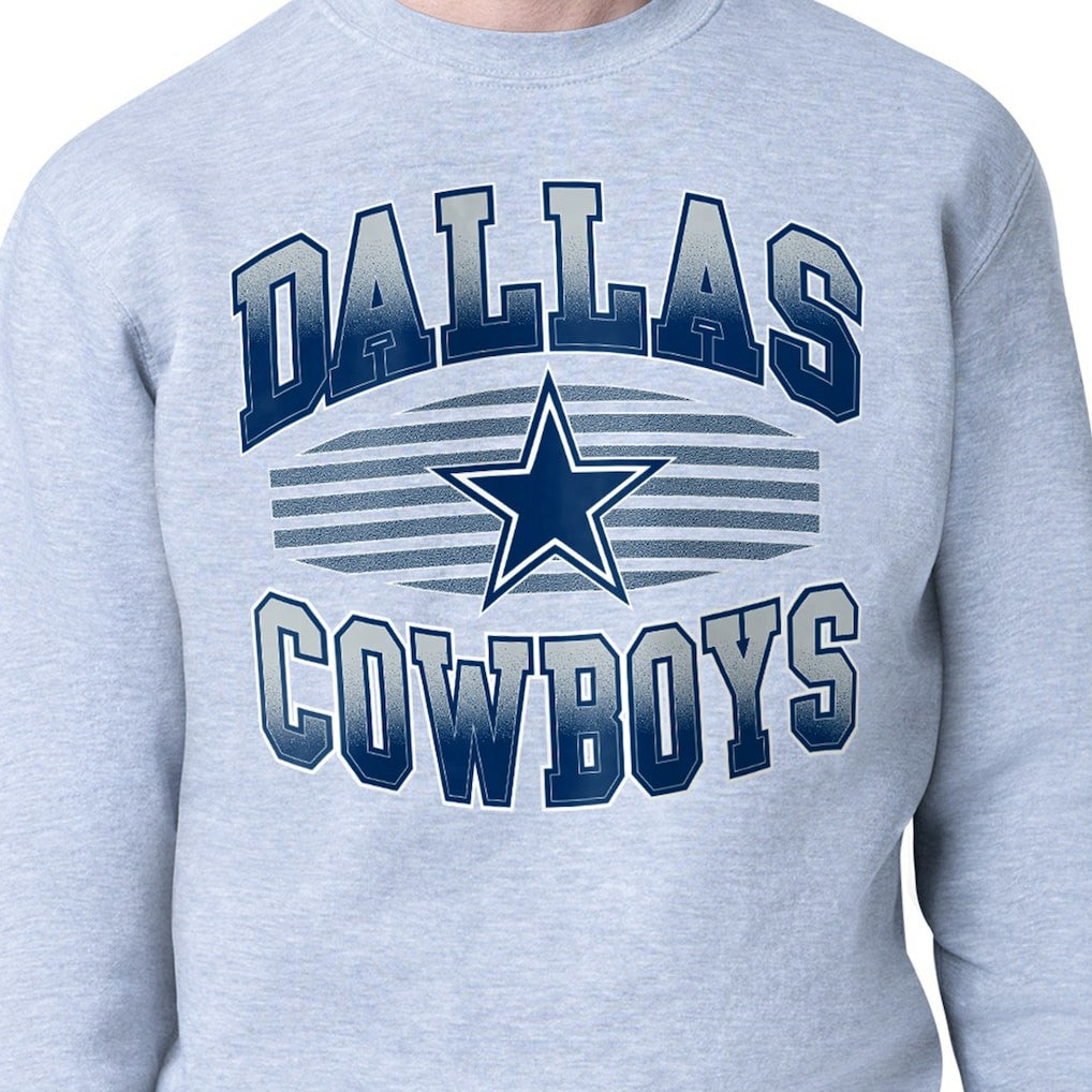 NFL Dallas Cowboys Starter Team Grit Graphic Fleece Pullover Sweatshirt