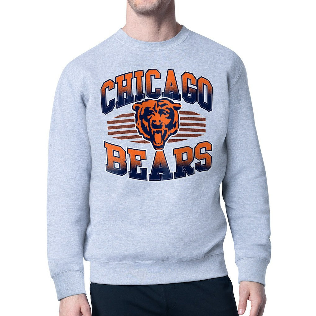 NFL Chicago Bears Starter Team Grit Graphic Fleece Pullover Sweatshirt