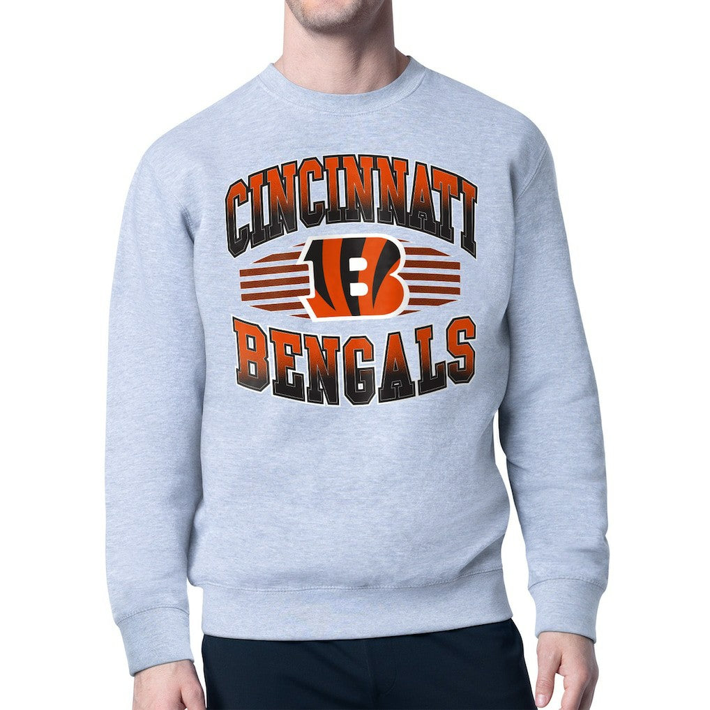 NFL Cincinnati Bengals Starter Team Grit Graphic Fleece Pullover Sweatshirt