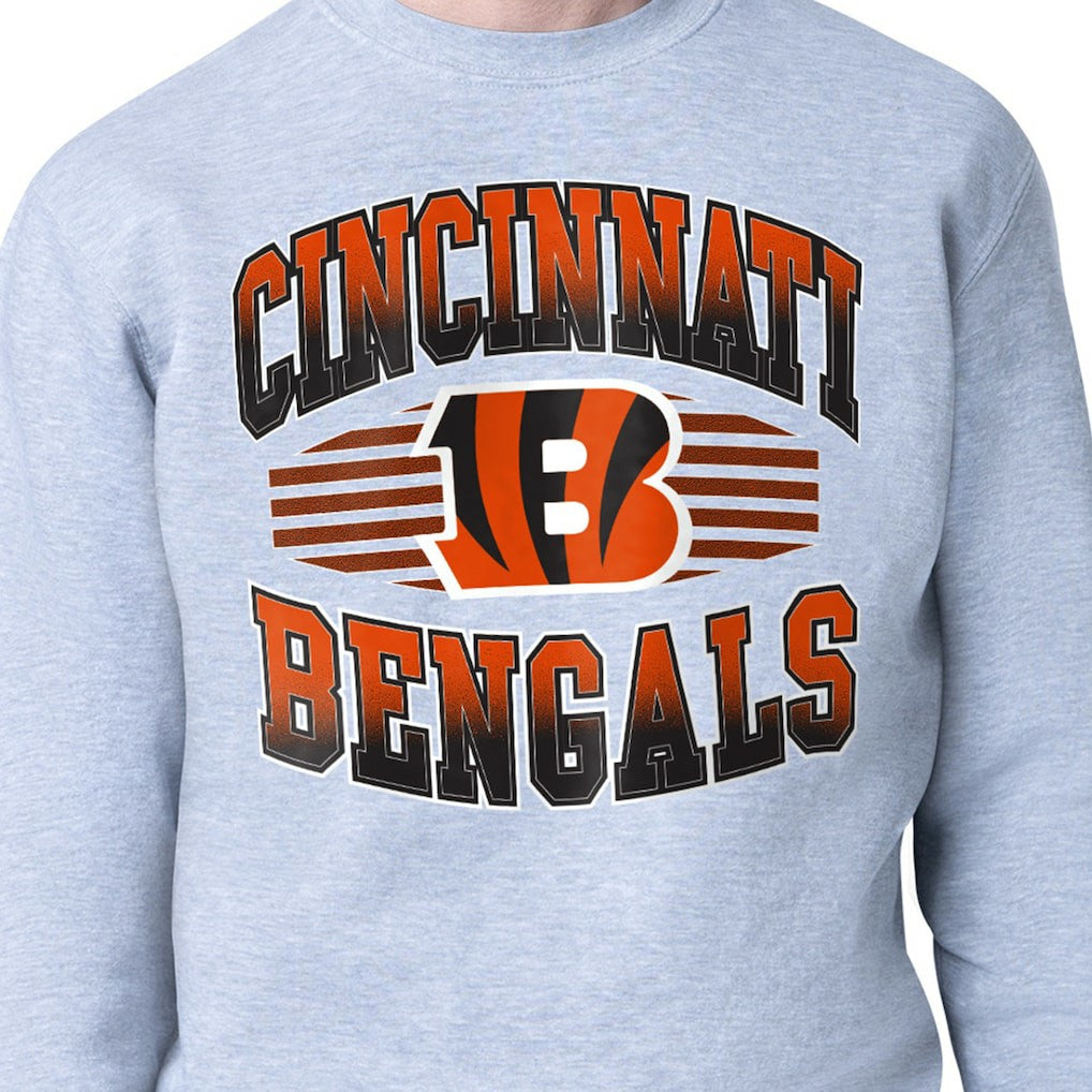 NFL Cincinnati Bengals Starter Team Grit Graphic Fleece Pullover Sweatshirt