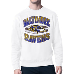 NFL Baltimore Ravens Starter Team Grit Graphic Fleece Pullover Sweatshirt