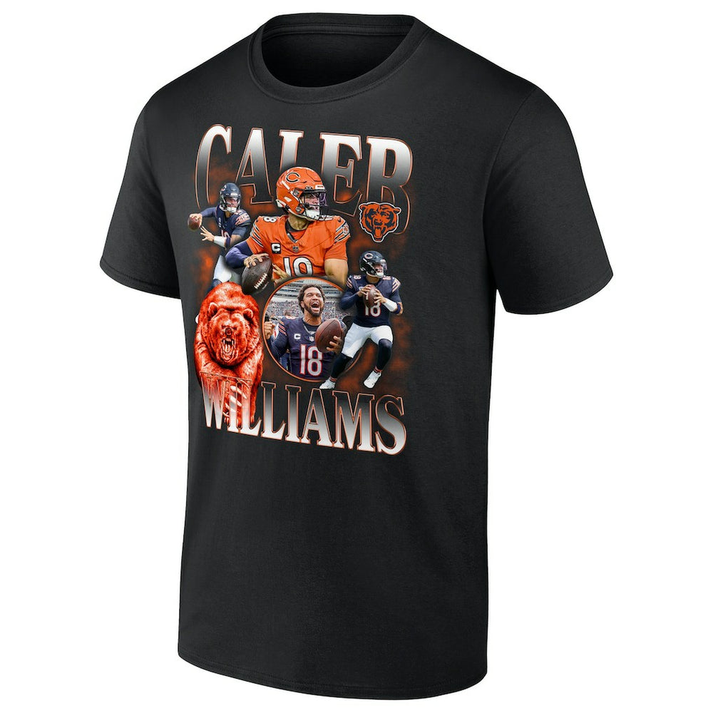 NFL Chicago Bears Caleb Williams  Notorious Graphic T-Shirt