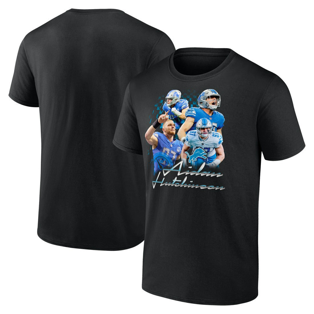 NFL Detroit Lions Aidan Hutchinson  Notorious Graphic T-Shirt