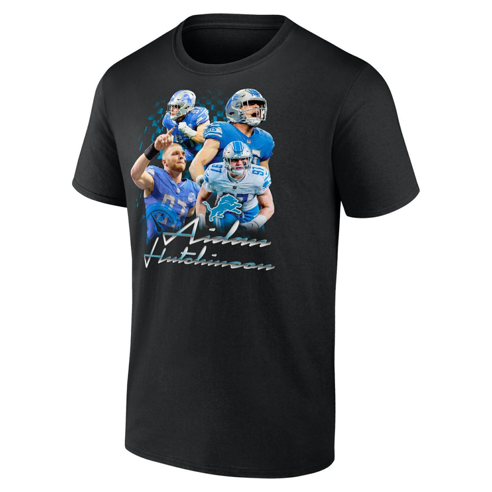 NFL Detroit Lions Aidan Hutchinson  Notorious Graphic T-Shirt