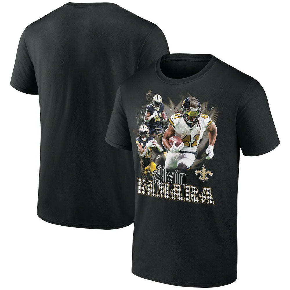 NFL New Orleans Saints Alvin Kamara  Notorious Graphic T-Shirt