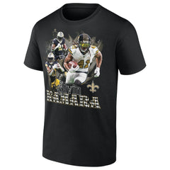 NFL New Orleans Saints Alvin Kamara  Notorious Graphic T-Shirt